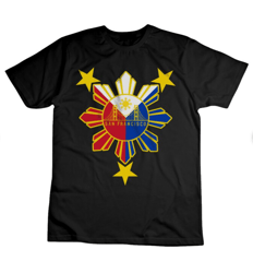 Bay Area Filipino T-Shirt, San Francisco Bridge SF Sun Stars Symbol