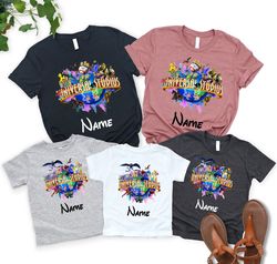 Custom Name Universal Studios Family Trip Shirts, Personalized Universal Studios Shirts,