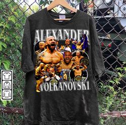 Vintage 90s Graphic Style Alexander Volkanovski T-shirt, Alexander Volkanovski Tee, Mixed Martial Artist Tee-7