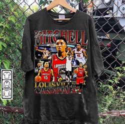 vintage 90s graphic style donovan mitchell t-shirt, donovan mitchell basketball tee, donovan mitchell vintage tee-61