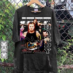 Vintage 90s Graphic Style Jeff Hardy T-shirt, Jeff Hardy Vintage T-Shirt, American Professional Wrestler Tee-104