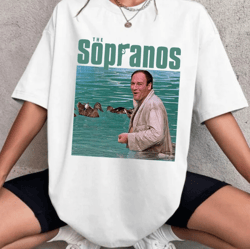 Tony's Ducks Gildan Shirt, The Sopranos Shirt Unisex 90s Bootleg Tee For Fans