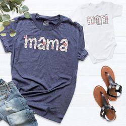 Mama and Mini Matching Shirts, Mommy and Me Shirt, Mom Baby