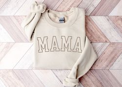 Mama Sweatshirt, Cute Mom Sweatshirt, Mothers Day Gift, New