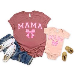 matching mom and baby t-shirt and onesie set first mothers