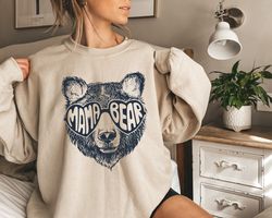 Mama Bear sweatshirt, Mom Life Sweatshirt, New Mom Gift, Baby Shower G