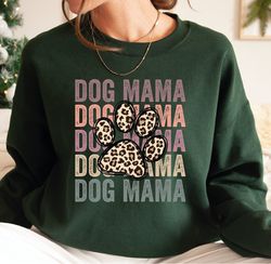 Vintage Stil Mama Dog Sweatshirt, Mama T-Shirt, Dog Mom Tee, Cute Mama
