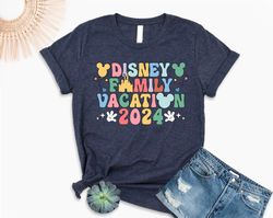 Disney Family Vacation T-Shirt, Disney Castle 2024 Shirt, Disney Family