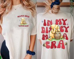 DoublePersonalized Winnie the Pooh In My Mama Shirt, Pooh Mama Bear T-