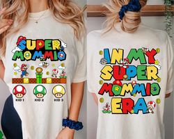 Personalized Super Mommio Shirt, Super Daddio Kiddo Matching Shirt, Su