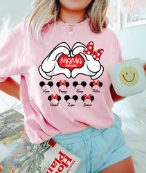 Custom Grandma Minnie Mouse Shirt, Magic Kingdom Grandkids Shirt, Minnie