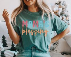 mommy and me shirts mamas blessing blessed mama shirt baby shower gif