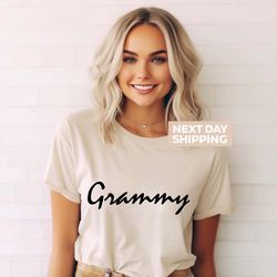 Grammy Shirt, Gift For Grandma, Pregnancy Announcement Grandma Shirt,