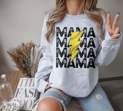 Strong Fearless Mom Sweater, Mom Sweatshirt, Loving Mom Gift, Mama Swear