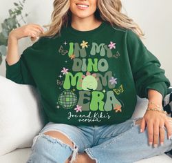 Dinosaur Mom Sweatshirt Personalized, Custom Dinosaur Mama Sweatshirt Hoodie, Dinosaur Mom Party Shirt, Boy Dino