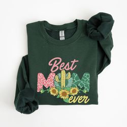 Best Mom Sweatshirt, Western Mom Sweatshirt, Western Gift For Mothers