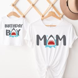 Shark Birthday Shirt, First Birthday Shirt, Shark 2nd Birthday Outfit