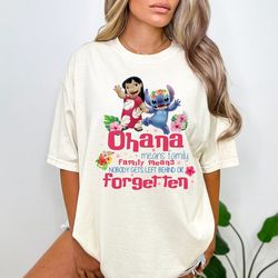 Ohana Means Family Disney Shirt, Disney Stiych And Lilo Shirt, Disney