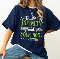 Funny Toy Story Buzz Lightyear Aliens Disney Shirt, To Infinity and Yo