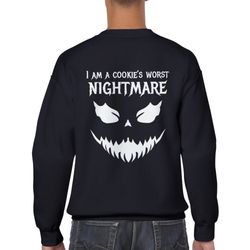 Cookies Nightmare Unisex Crewneck Sweatshirt, Nightmare Sweatshirt, Cookies Nightmare Shirt