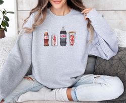 Diet Coke Sweatshirt, Diet Coca Cola Crewneck, Diet Coke Lover, Trendy Sweatshirt, Diet Coke Fan, Gift for Diet Coke