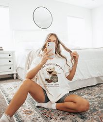 Espresso Martini Unisex Shirt, Trendy Tee, Cocktail Club Tee, Gift, Girly Aesthetic Vibes, Cocktail Apparel Shirt