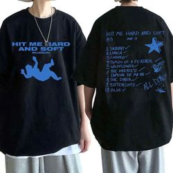 Hit Me Hard And Soft Tracklist 2 Sides Shirt, Billie New Album Shirt, Billie Hit Me Hard And Soft Album Shirt, BE3 Shirt