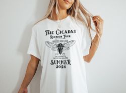 Cicada 2024 Family Shirt, Cicada Emergence Unisex Youth Kids Adult Shirt, Funny Cicada Concert T-Shirt, Bug Humor Insect