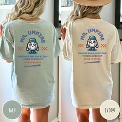 Funny Umpire Shirt, Funny Baseball Shirt, Baseball Comfort Colors, Baseball Gift, Baseball Fan Shirt, Sports Mom Shirt