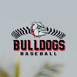 Georgia Bulldogs Baseball NCAA Svg Digital Download