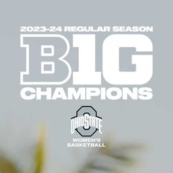 Ohio State Womens Basketball 2024 Big Ten Regular Season Champions Svg
