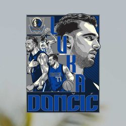 Dallas Mavericks Luka Doncic NBA Player Png