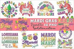 Mardi Gras PNG Sublimation Bundle, Mardi Gras Sublimation Files, Mardi Gras PNG Bundle