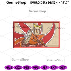 Naruto Baryon Box Embroidery Design Download File Digital