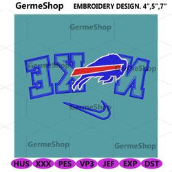 Buffalo Bills Reverse Nike Embroidery Design Download File