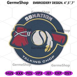 Atlanta Braves Youth Baseball Classic Logo Machine Embroidery file