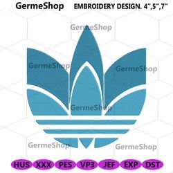 Adidas Leaf Logo Brand Embroidery Design Download