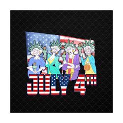 The Golden Girls 4th July Independence Day Digital File Png