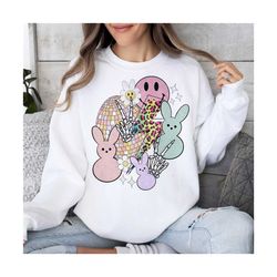 Retro Easter png, Easter bunny png, Easter sublimation design, groovy easter png, bunny png, easter Sublimation png, eas