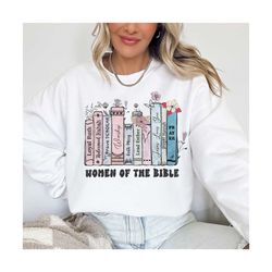 Women of the Bible Floral Sublimation PNG, Sublimation PNG, Religious sublimation file, Jesus shirt png design, Christia