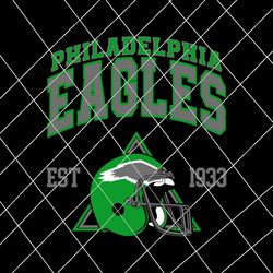 Retro Philadelphia Eagles Helmet Svg Digital Download