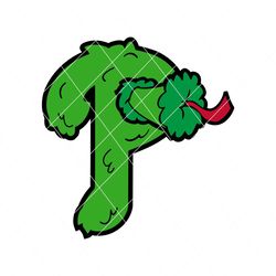 Phillies Phanatic Baseball Mascot Svg Digital Download