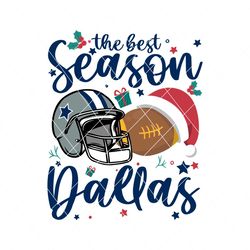 The Best Season Dallas Christmas Svg Digital Download