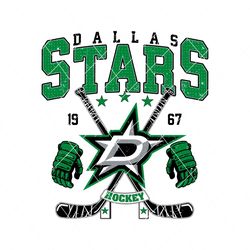 Vintage Dallas Stars 1967 Hockey Svg Digital Download