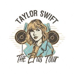 Vintage Taylor Swift The Eras Tour CD SVG