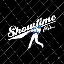 Showtime Ohtani Los Angeles Dodgers Baseball Svg
