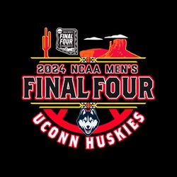 Uconn Huskies 2024 NCAA Final Four Basketball SVG