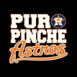 Puro Pinche Astros Baseball Team SVG