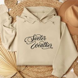 -Sweater Weather Svg, Fall SVG, Fall Sign
