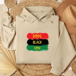 Dope Black Son T Shirt Svg Png